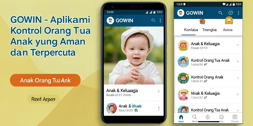 Tampilan antarmuka GOWIN yang intuitif dan informatif.